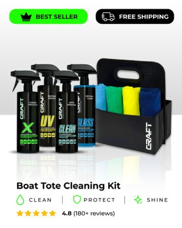 Boat Tote Cleaning Kit